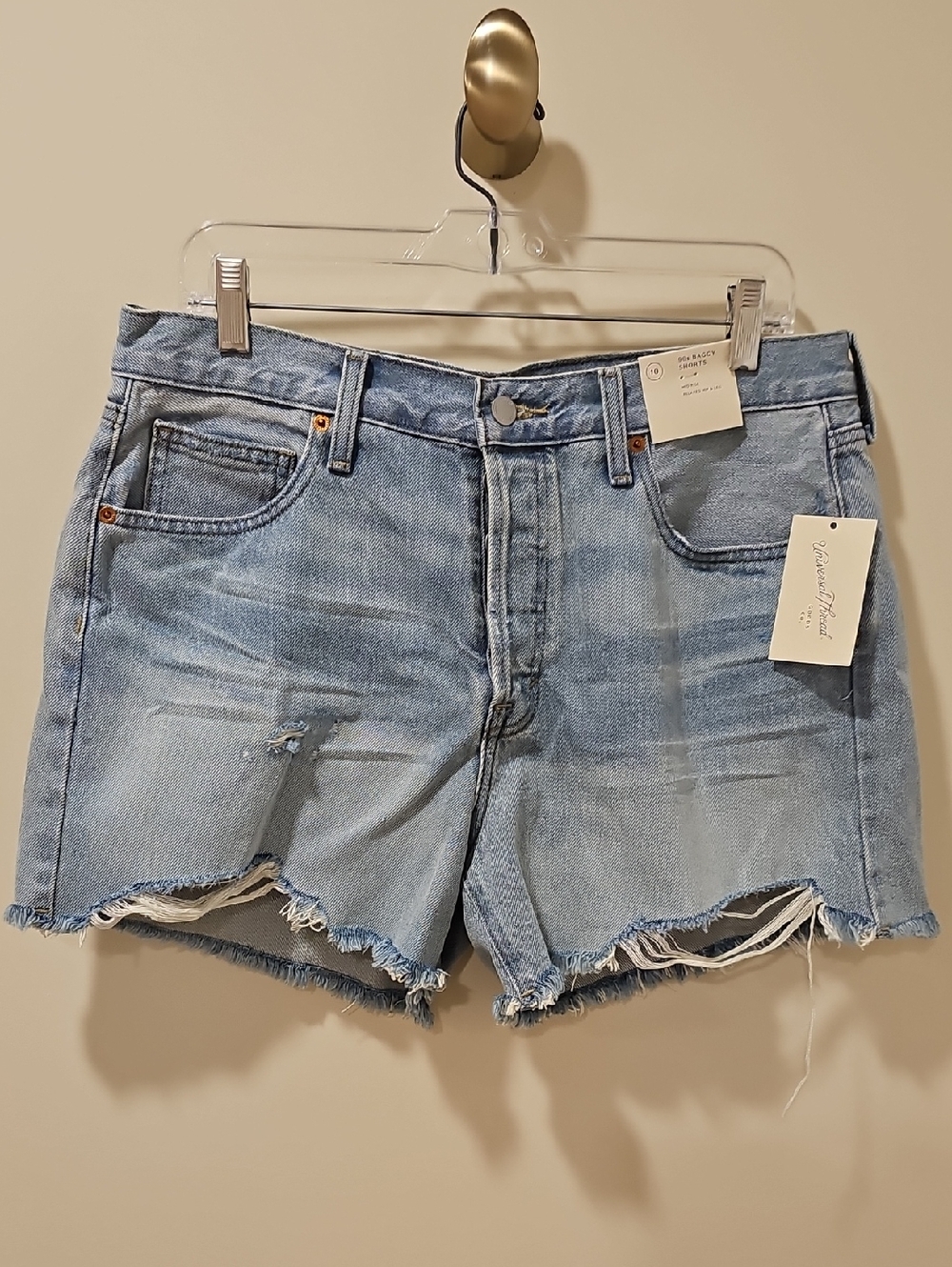 Universal Thread Light Blue Distressed Denim Cutoff Shorts